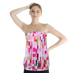 The Framework Paintings Square Strapless Top by Sapixe