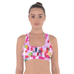 The Framework Paintings Square Cross Back Sports Bra by Sapixe