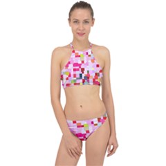 The Framework Paintings Square Racer Front Bikini Set by Sapixe