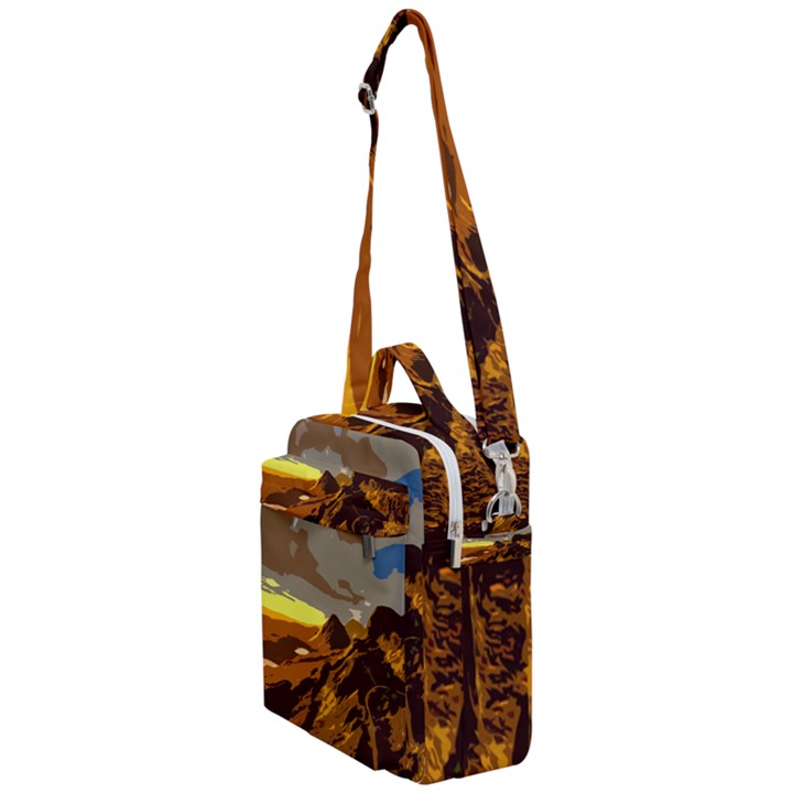 Scotland Monti Mountains Mountain Crossbody Day Bag