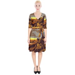 Scotland Monti Mountains Mountain Wrap Up Cocktail Dress by Sapixe