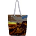 Scotland Monti Mountains Mountain Full Print Rope Handle Tote (Small) View2