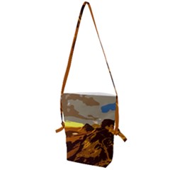 Scotland Monti Mountains Mountain Folding Shoulder Bag by Sapixe