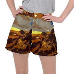 Scotland Monti Mountains Mountain Ripstop Shorts by Sapixe