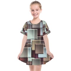 Texture Artwork Mural Murals Art Kids  Smock Dress by Sapixe