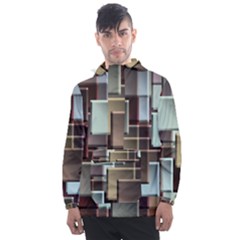 Texture Artwork Mural Murals Art Men s Front Pocket Pullover Windbreaker