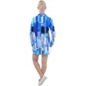 Color Colors Abstract Colorful Women s Long Sleeve Casual Dress View2