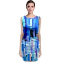 Color Colors Abstract Colorful Classic Sleeveless Midi Dress View1