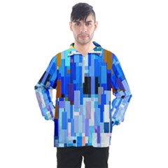 Color Colors Abstract Colorful Men s Half Zip Pullover