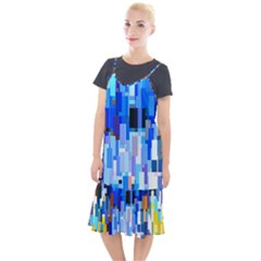 Color Colors Abstract Colorful Camis Fishtail Dress by Sapixe