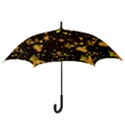 Background Black Blur Colorful Hook Handle Umbrellas (Small) View3