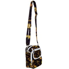 Background Black Blur Colorful Shoulder Strap Belt Bag