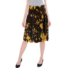 Background Black Blur Colorful Midi Beach Skirt by Sapixe