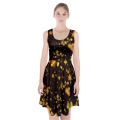 Background Black Blur Colorful Racerback Midi Dress by Sapixe