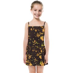 Background Black Blur Colorful Kids  Summer Sun Dress by Sapixe