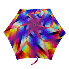 Abstract Background Colorful Pattern Mini Folding Umbrellas by Sapixe