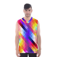 Abstract Background Colorful Pattern Men s Sportswear by Sapixe