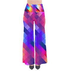 Abstract Background Colorful Pattern So Vintage Palazzo Pants by Sapixe