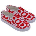 Background Card Checker Chequered Kids  Canvas Slip Ons View3