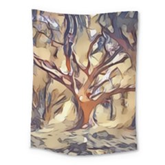 Tree Forest Woods Nature Landscape Medium Tapestry by Sapixe