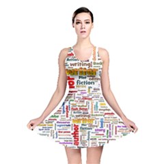 Writing Author Motivation Words Reversible Skater Dress by Sapixe