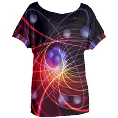 Physics Quantum Physics Particles Women s Oversized Tee by Sapixe