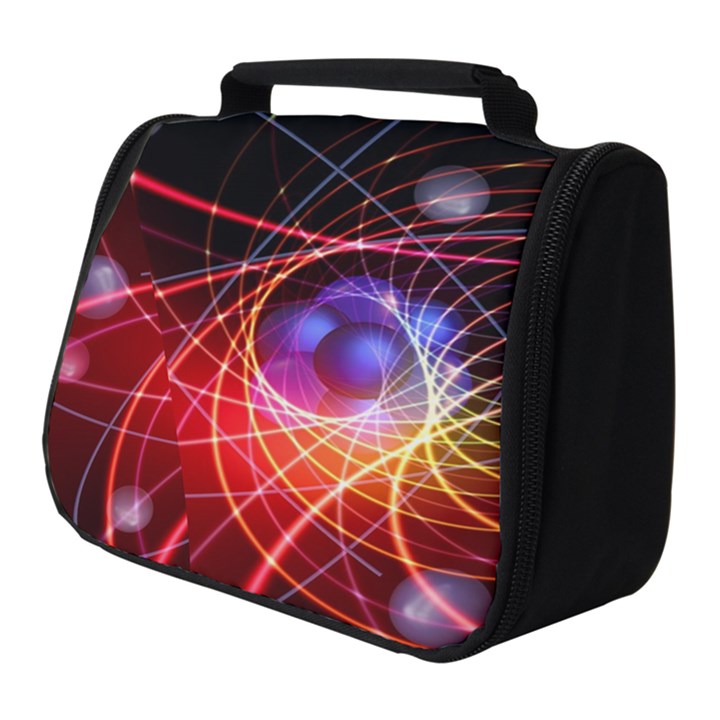 Physics Quantum Physics Particles Full Print Travel Pouch (Small)