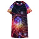 Physics Quantum Physics Particles Kids  Boyleg Half Suit Swimwear View1