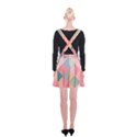 Background Geometric Triangle Suspender Skater Skirt View2