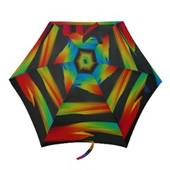 Colorful Background Mini Folding Umbrellas by Sapixe