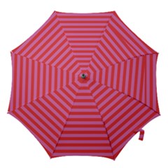 Stripes Striped Design Pattern Hook Handle Umbrellas (small) by Sapixe