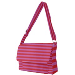 Stripes Striped Design Pattern Full Print Messenger Bag by Sapixe