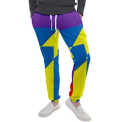 Colorful Red Yellow Blue Purple Men s Jogger Sweatpants