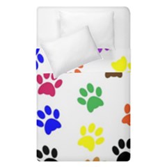 Pawprints Paw Prints Paw Animal Duvet Cover Double Side (single Size) by Sapixe