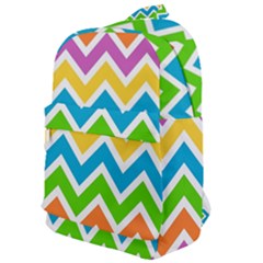 Chevron Pattern Design Texture Classic Backpack