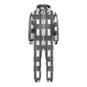 Seamless Stripe Pattern Lines Hooded Jumpsuit (Kids) View1