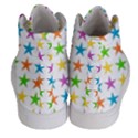 Star Pattern Design Decoration Women s Hi-Top Skate Sneakers View4