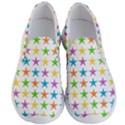 Star Pattern Design Decoration Men s Lightweight Slip Ons View1