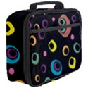 Abstract Background Retro Full Print Lunch Bag View3