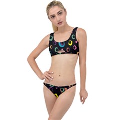 Abstract Background Retro The Little Details Bikini Set by Sapixe