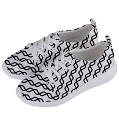 Diagonal Stripe Pattern Women s Lightweight Sports Shoes by Sapixe