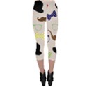 Moustache Hat Bowler Bowler Hat Capri Leggings  View2