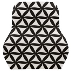 Pattern Floral Repeating Car Seat Back Cushion  by Sapixe