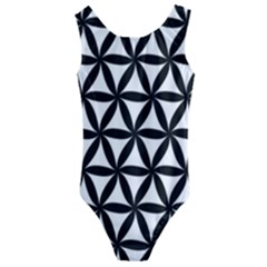 Pattern Floral Repeating Kids  Cut-out Back One Piece Swimsuit