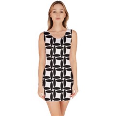 Ellipse Pattern Background Bodycon Dress