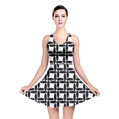 Ellipse Pattern Background Reversible Skater Dress by Sapixe