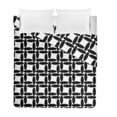 Ellipse Pattern Background Duvet Cover Double Side (full/ Double Size)