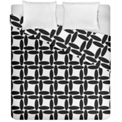 Ellipse Pattern Background Duvet Cover Double Side (california King Size)