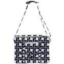 Ellipse Pattern Background Cross Body Office Bag View3