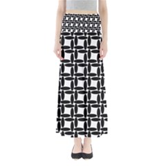 Ellipse Pattern Background Full Length Maxi Skirt by Sapixe